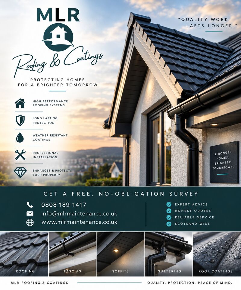 MLR Roofing & Coatings: get a free, no-obligation survey